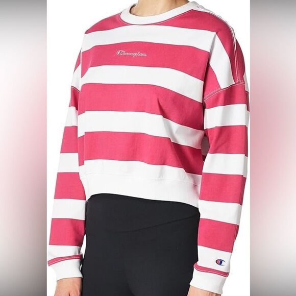 Champion Small White‎ and Pink Sweatshirt - Picture 2 of 8